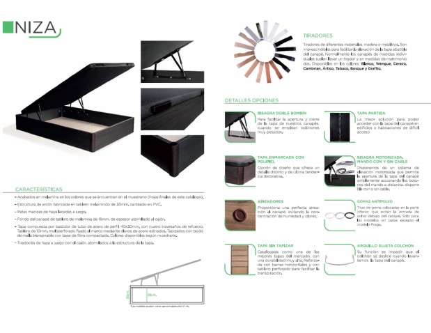 CANAPÉ ZANNY 35CM ALTO