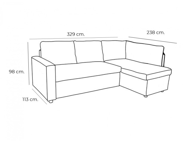 SOFÁ ARCOS TORRESOL