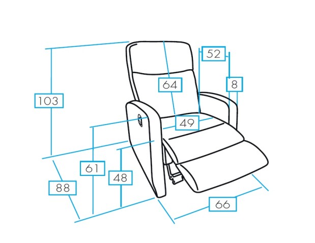 SILLÓN RELAX ALMERIA