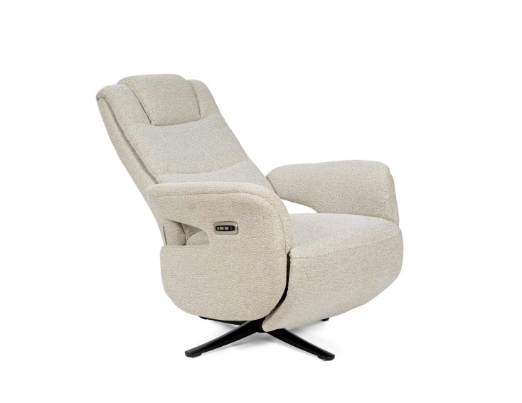SILLON RELAX 2 MOTORES SATOMI BEIGE