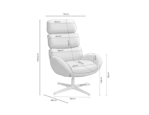 BUTACA PAULINE TAUPE