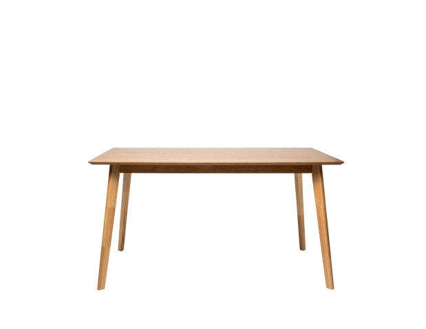 Mesa fija ALICE 120 blanco/roble