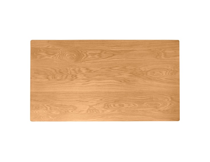 Mesa fija ALICE 120 blanco/roble