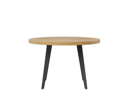 Mesa fija AMANDA 100 roble/negro