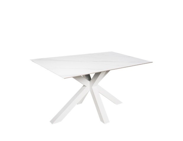 Mesa fija JOYCE 140 blanco/blanco