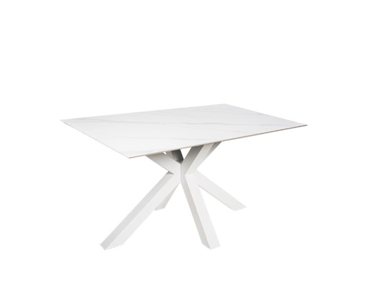 Mesa fija JOYCE 140 blanco/blanco
