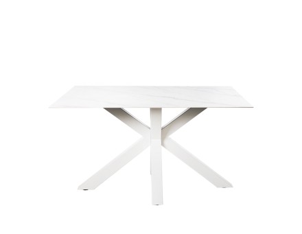 Mesa fija JOYCE 140 blanco/blanco 2