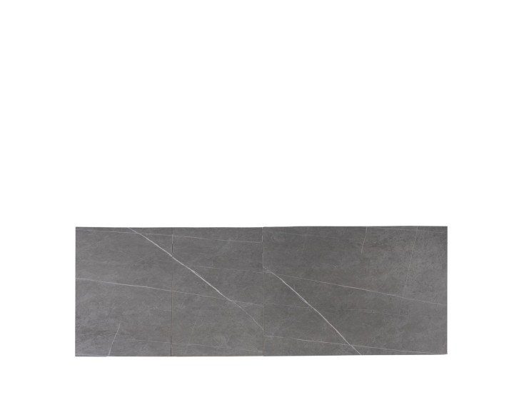 Mesa ext. JANET 140 gris/blanco