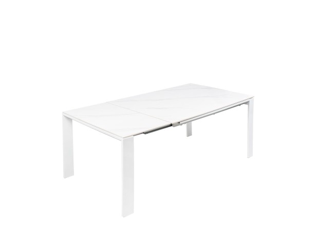 Mesa ext. JANET 140 blanco/blanco