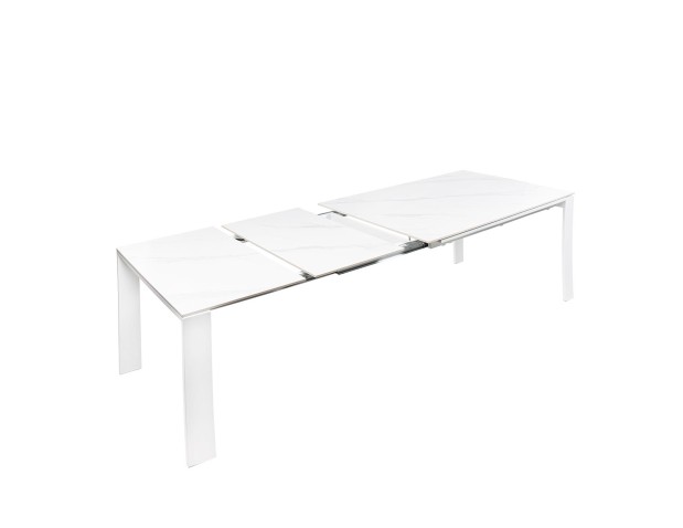 Mesa ext. JANET 140 blanco/blanco