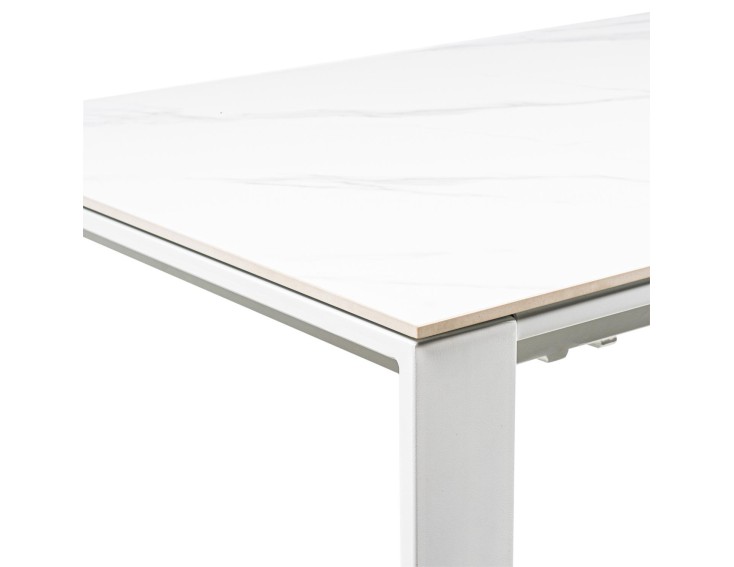 Mesa ext. JANET 140 blanco/blanco