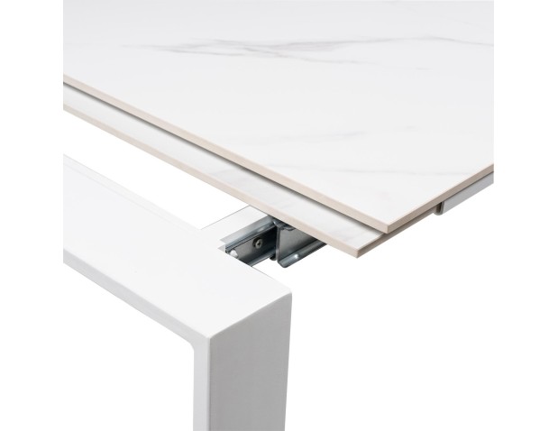 Mesa ext. JANET 140 blanco/blanco