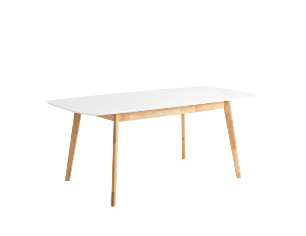 Mesa ext. ENMA 120 blanco/roble